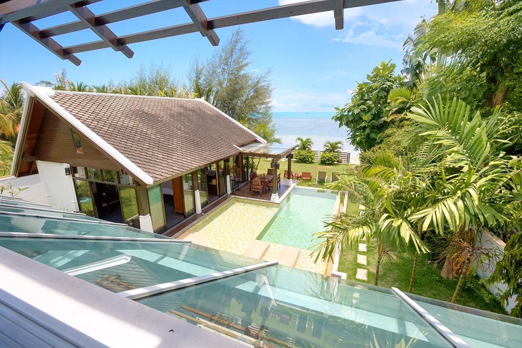 Emerald Sands - Beach Front 4 Bed Pool Villa Koh Samui Camera foto