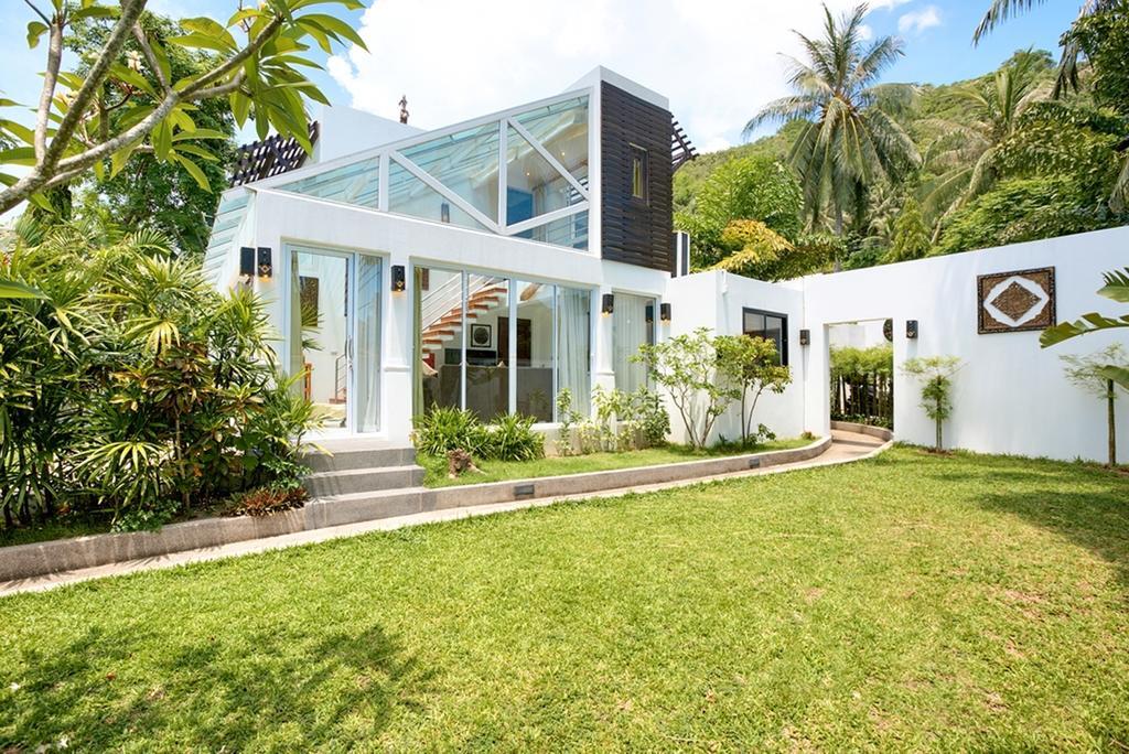 Emerald Sands - Beach Front 4 Bed Pool Villa Koh Samui Camera foto