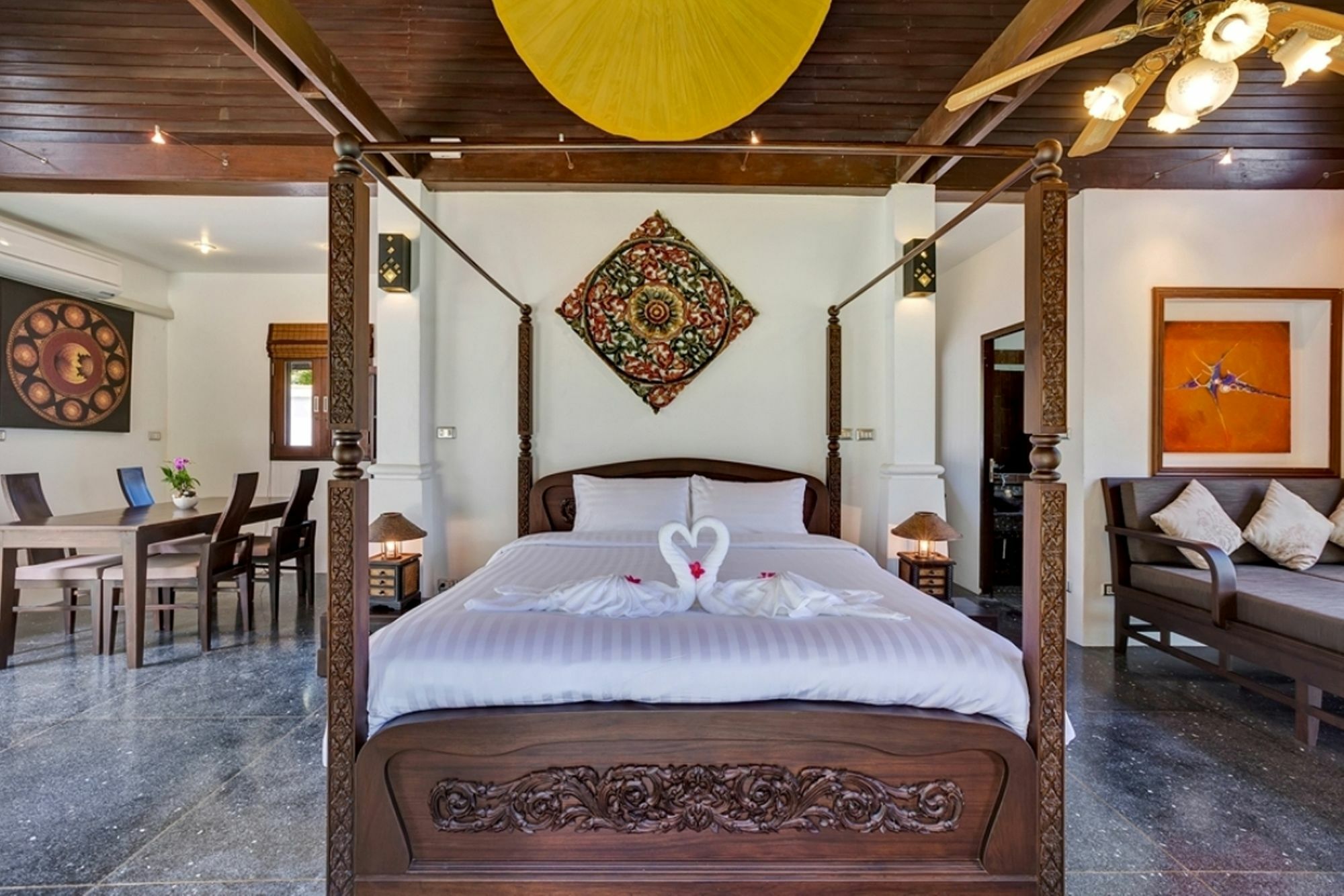 Emerald Sands - Beach Front 4 Bed Pool Villa Koh Samui Esterno foto